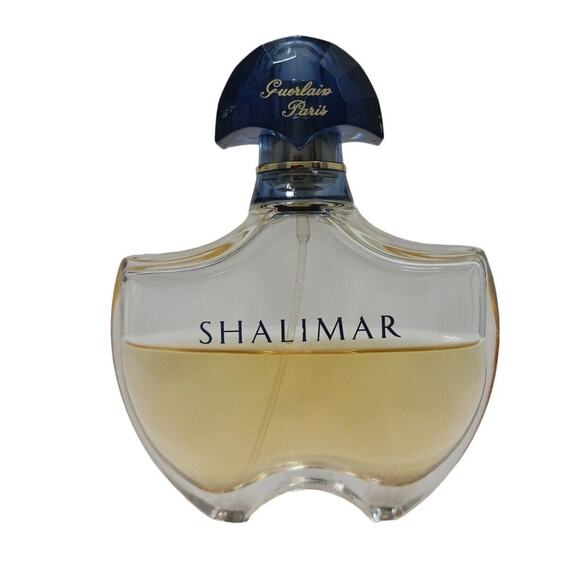 Guerlain SHALIMAR EDT Natural Spray 1.7 Oz 50 ml Modern Batwing Bottle 1/2 full - Picture 9 of 10